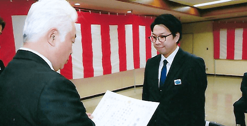 ソフトバンク岩沼が宮城県警より表彰されました